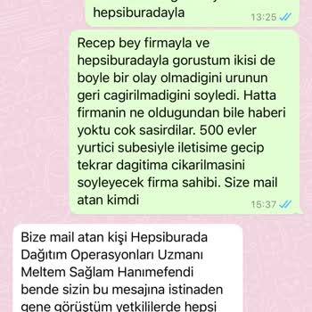 Hepsiburada Ürünüme El Koydu