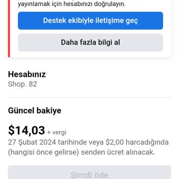 Facebook Hesabımın Çalınması Ve Bilgim Dışında Reklam Hesabı Açılması