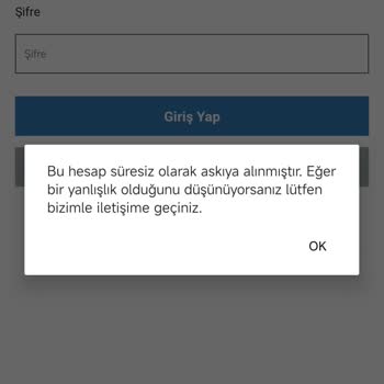 Maçkolik Ten Sebepsiz Ban