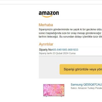 Amazon Prime Ayrıcalık Mı? Geciken Kargo Ve Rahatsız Edici Bir Süreç