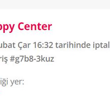 Happy Center Üç Siparişin Üçünde De Hayal Kırıklığı Yaşadım!