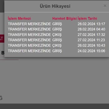 Horoz Lojistik Transfer Merkezinde Dönüyor