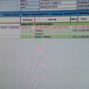 Confident Yenibosna Yayları Yıl Dolmadan Çöken Yatak İlgilenilmiyor