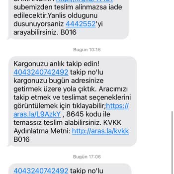 Aras Kargo Evime İstemeden Gelen Kargo Ve İletişim Karmaşası