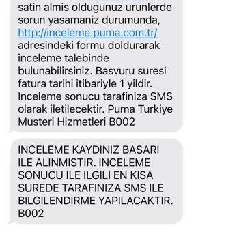 Puma.com Ayakkabı İnceleme Sorumsuzluğu