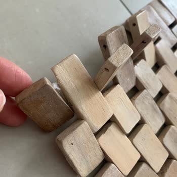 Chakra Ahşap Paspas Kopması