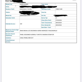 Samsung Manipülasyonu Ve Mağduriyeti! Müşteri Memnuniyetsizliği!