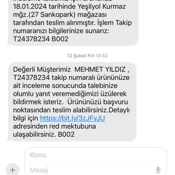 Adidas Marka Hizmeti Mağduriyeti