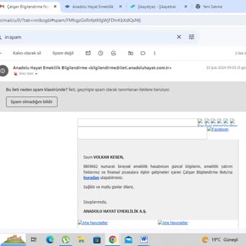 Anadolu Hayat Emeklilik Hatasını Israrla Düzeltmiyor!