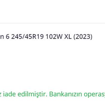 Doğru Lastik Ve Pazarama Lastikleri Göndermedi, Siparişi İptal Ettiler