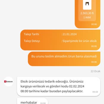 Trendyol 3 Aydır Urunu Teslim Etmedi
