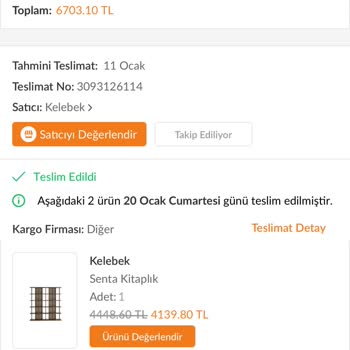 Trendyol 3 Aydır Urunu Teslim Etmedi