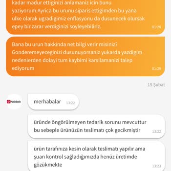 Trendyol 3 Aydır Urunu Teslim Etmedi