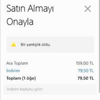 PlayStation Bir Yanlışlık Oldu Hatası