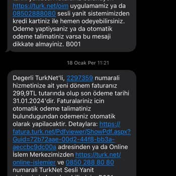 Turkcell İnternet Aboneliği Geçiş Sürecinde Yaşanan Mağduriyet