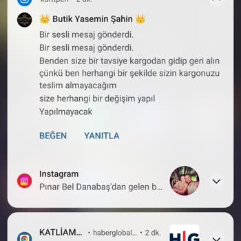Butik Yasemin Şahin Hakaret Ve Suç Duyurusu Dur
