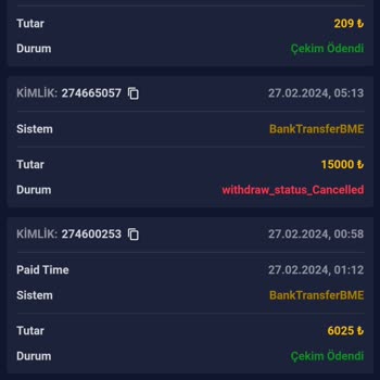 Betmarino Kazandığım Parayı Sildi Ve Çevrim Koydu