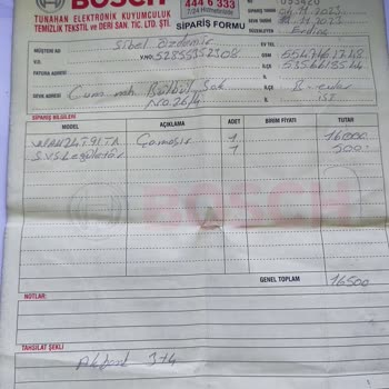Bosch Değişim Yok Hizmet Yok