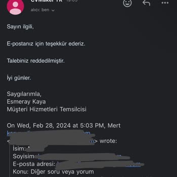 Cvmarker.com İzinsiz Para Çekme.