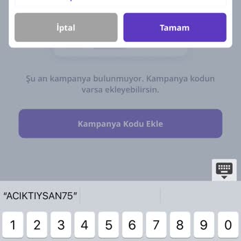 GetirYemek Getir Kampanya Kodu Kullanım Hatası