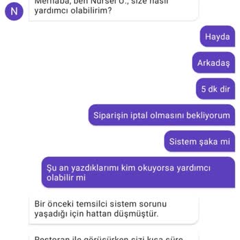 Getir Sistem Sorunu Sebebiyle Mağduriyet!