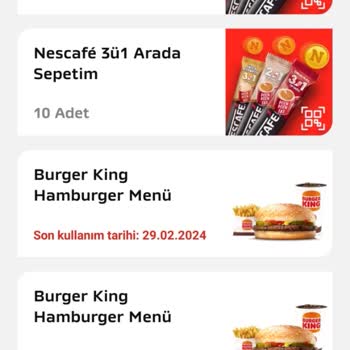 Nescafe Neap Uygulaması Hamburger Sorunu
