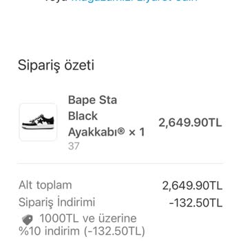 Bapextr Bape X Siparişim Gelmedi Cevap Alamıyorum