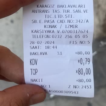 Karagöz Baklavaları Karagöz Baklavacılık Fahiş Fiyat Uygulaması