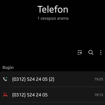 0312 524 24 05 Rahatsız Eden Numara