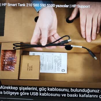 HP 580 Yazıcı - Eksik Kablo Ve HP'nin Ayıbı!