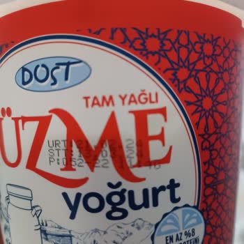 BİM Dost Süzme Yoğurt Sorunu