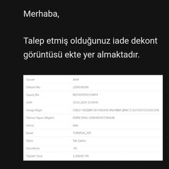 Yapı Kredi Bankası Para İadesi Yapılsın Artık