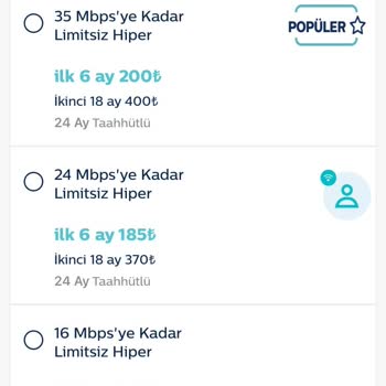 Türk Telekom Bilgim Dışı Ev İnternet Tarifesi Değişikliği