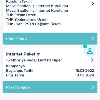 Türk Telekom Bilgim Dışı Ev İnternet Tarifesi Değişikliği