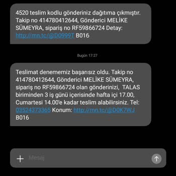 MNG Kargo Evde Olduğum Halde Teslimat Demesi Başarısız Deniliyor