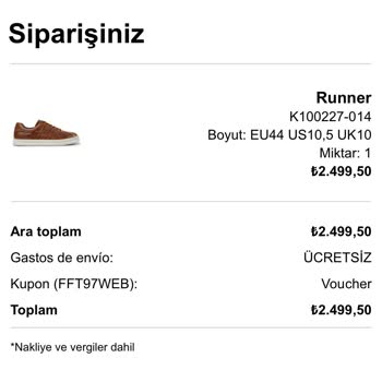 Camper Teslim Edilmeyen Sipariş