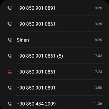 0850 901 08 61 İzinsiz Aranıyor Ve Hakarete Maruz Kalıyorum