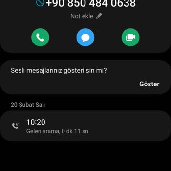 0850 901 08 61 İzinsiz Aranıyor Ve Hakarete Maruz Kalıyorum