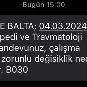 MHRS (Merkezi Hekim Randevu Sistemi) Randevum 2 Gün Kala İptal Edildi