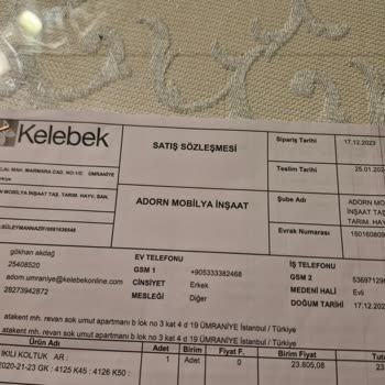 Kelebek Mobilya Mobilya Teslimatındaki Gecikme Ve İlgisizlik Sorunu