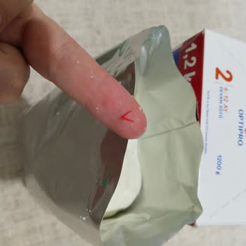Sma Optipro 2 Mama İçinde Kağıt Parçası Çıktı