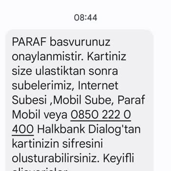 Talebim Olmadığı Halde Adıma Kredi Kartı Gönderen Kuşadası Halkbank