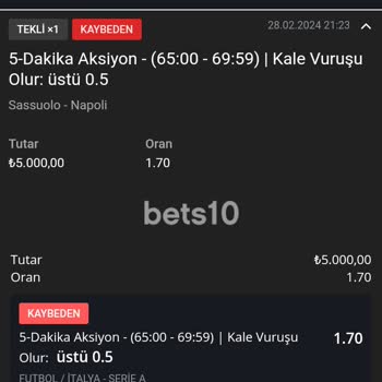Bets10 Şikayetçiyim Yardımcı Olun