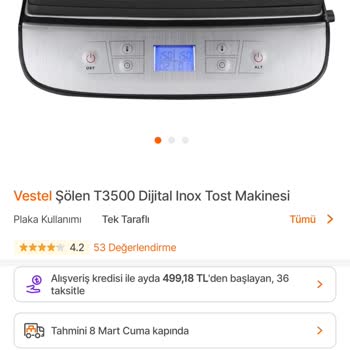 Vestel T3500 Toaster Parts Unavailable After Warranty Expires