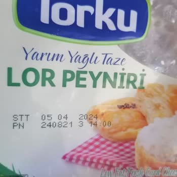 Torku Lor Peynir Çamurlaşması