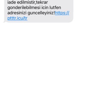 PTT Kargo PTT Adını Kullanarak Kart Bilgilerini Ele Geçirme