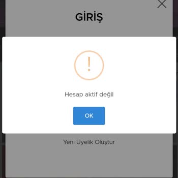 Casinoper Hesabım Aktif Değil