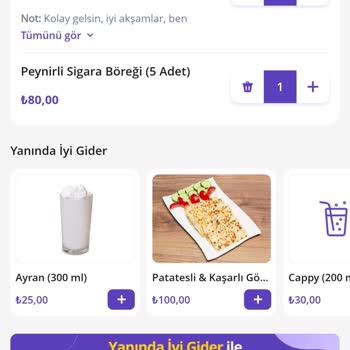 Getir Yemek Kullanılamayan Müdavim İndirimi