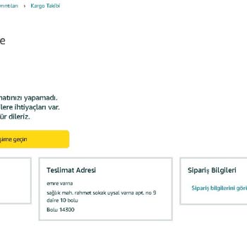 Amazon.com Satıcısı Uygun Fiyatlı Ürünü Yollamıyor.
