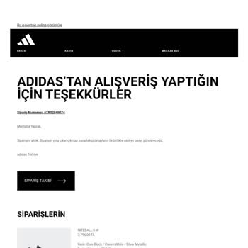 Adidas Online Sipariş İptali